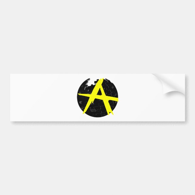 Adesivo Para Carro AnCap Wiki (Frente)