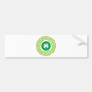 Adesivo Para Carro ANEL CELTICO com SHAMROCK