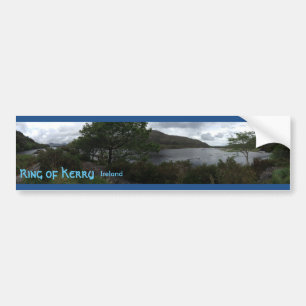 Adesivo Para Carro Anel irlandês do Kerry Ireland Bumpersticker