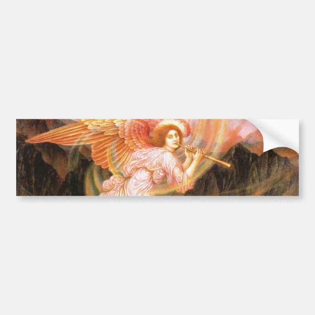 Adesivo Para Carro Angel Piping para as Almas no Inferno (Frente)