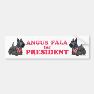 Adesivo Para Carro Angus Fala para PRESIDENTE