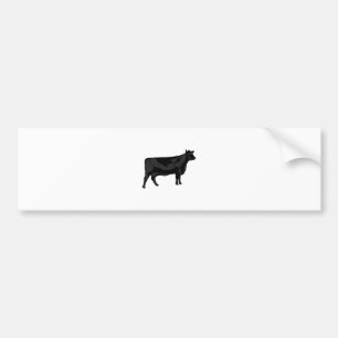 Adesivo Para Carro Angus preto