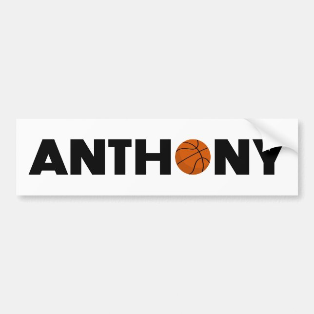Adesivo Para Carro Anthony Basbol (Frente)