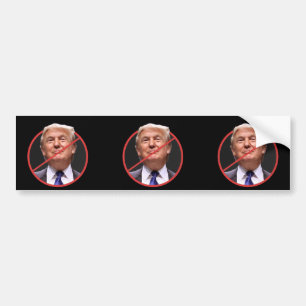 Adesivo Para Carro Anti autocolante no vidro traseiro de Donald Trump
