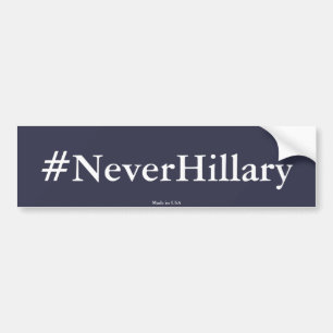 Adesivo Para Carro Anti autocolante no vidro traseiro #NeverHillary