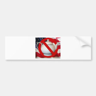 Adesivo Para Carro Anti bandeira do tea party