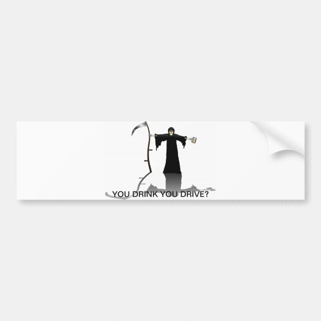 Adesivo Para Carro Anti-bebendo e condução (Frente)