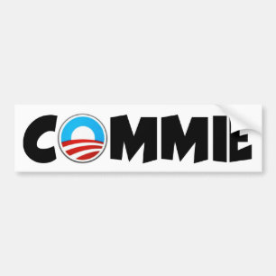 Adesivo Para Carro Anti commie de Obama