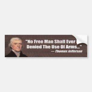 Adesivo Para Carro Anti controlo de armas - direitos da arma