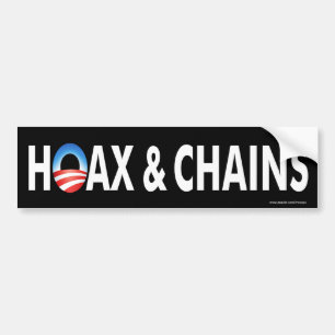 Adesivo Para Carro Anti das correntes de obama do "autocolante no