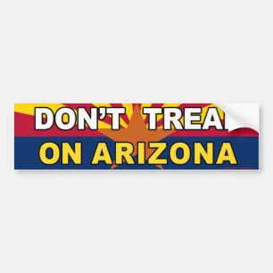 Adesivo Para Carro anti etiqueta na arizona de Obama "não pise"
