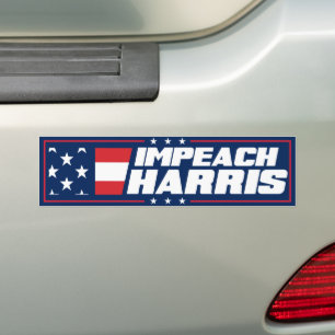 Adesivo Para Carro Anti-Kamala Impeach Kamala Harris