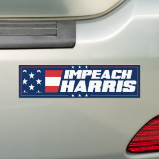 Adesivo Para Carro Anti-Kamala Impeach Kamala Harris