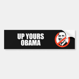 Adesivo Para Carro Anti-Obama - acima de seu obama