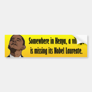 Adesivo Para Carro Anti Obama - em algum lugar em Kenya