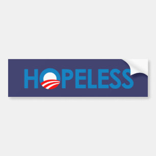 Adesivo Para Carro Anti-Obama - IMPOSSÍVEL