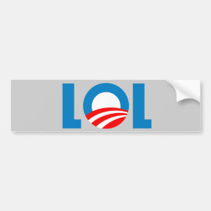 Adesivo Para Carro Anti-Obama - LOL
