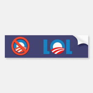 Adesivo Para Carro Anti-Obama - LOL