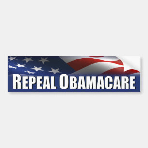 Adesivo Para Carro Anti Obama - revogação OBAMACARE
