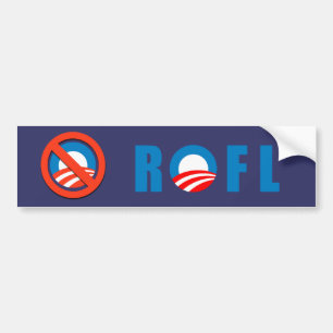 Adesivo Para Carro Anti-Obama - ROFL