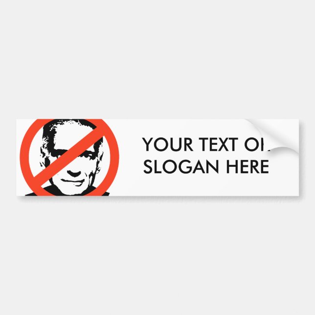 ADESIVO PARA CARRO ANTI-RALPH NADER (Frente)