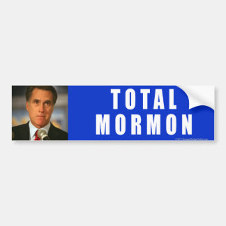 Adesivo Para Carro Anti-Romney Mormon total