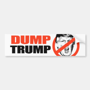 ADESIVO PARA CARRO ANTI-TRUMP - TRUNFO DA DESCARGA - .PNG