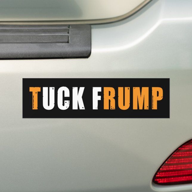 Adesivo Para Carro Anti-Trump Tuck Frump F trump Funny (No carro)