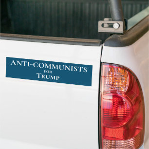 Adesivo Para Carro Anticomunistas para Trump