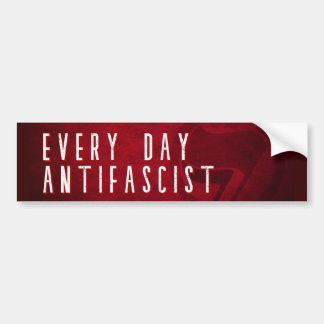Adesivo Para Carro Antifascista todo dia