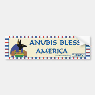 Adesivo Para Carro Anubis abençoa o autocolante no vidro traseiro de