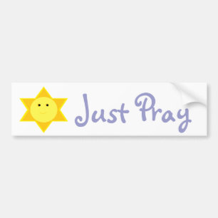 ADESIVO PARA CARRO APENAS PRAY O AUTOCOLANTE NO VIDRO TRASEIRO