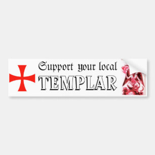 Adesivo Para Carro Apoie seu Templar local