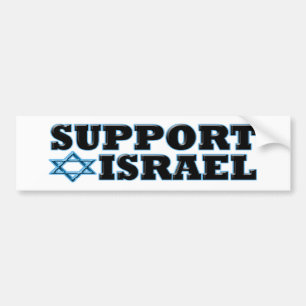 Adesivo Para Carro Apoio Israel