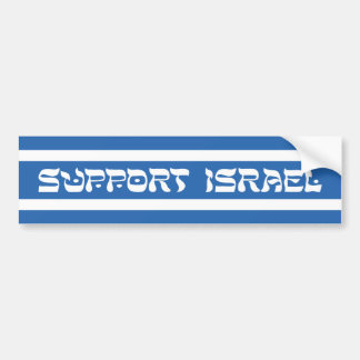 Adesivo Para Carro Apoio Israel