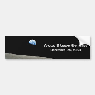 Adesivo Para Carro Apollo 8, 50º aniversário do Lunar Earthrise