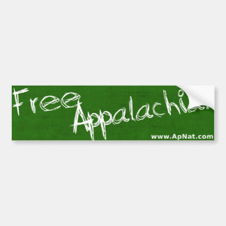Adesivo Para Carro Appalachia livre! Bumpersticker