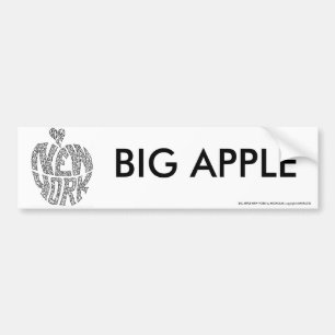 Adesivo Para Carro APPLE GRANDE - NEW YORK por NICHOLAS