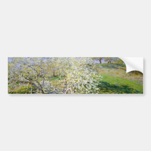 Adesivo Para Carro Apple Trees in Bloom (por Claude Monet)