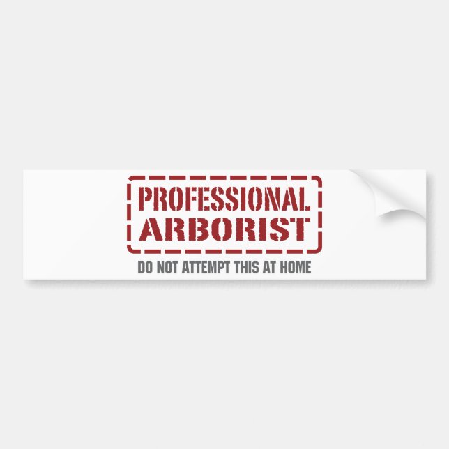 Adesivo Para Carro Arborist profissional (Frente)