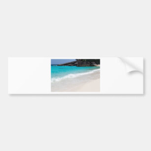 Adesivo Para Carro Areia branca semelhante e mar azul-turquesa