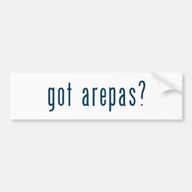 Adesivo Para Carro arepas obtidos? (Frente)