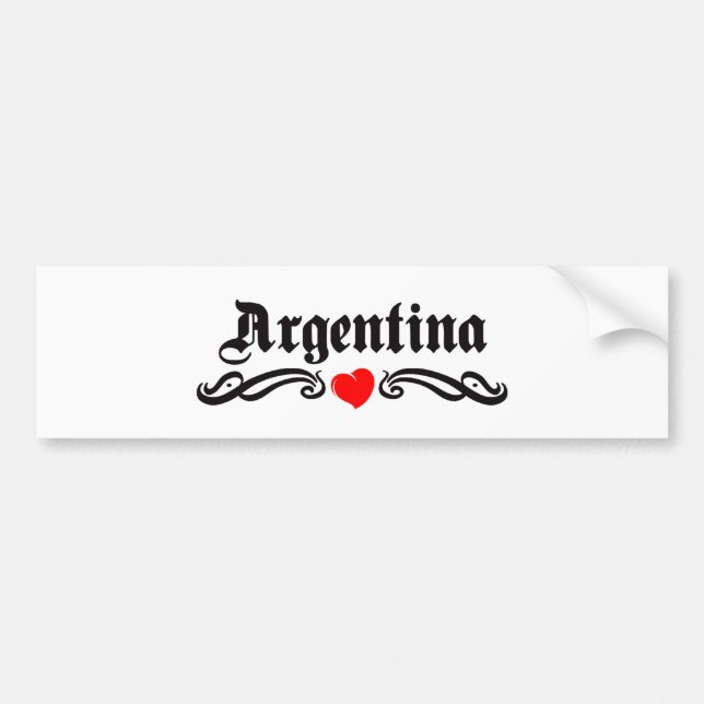 Adesivo Para Carro Argentina (Frente)