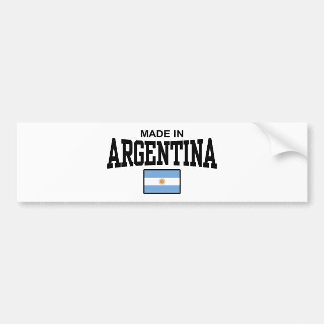 Adesivo Para Carro Argentina (Frente)