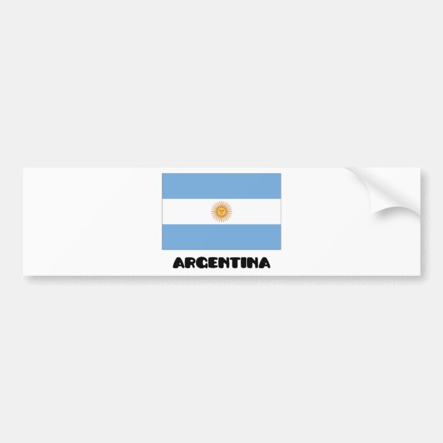Adesivo Para Carro Argentina (Frente)