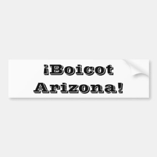 Adesivo Para Carro Arizona de Boicot