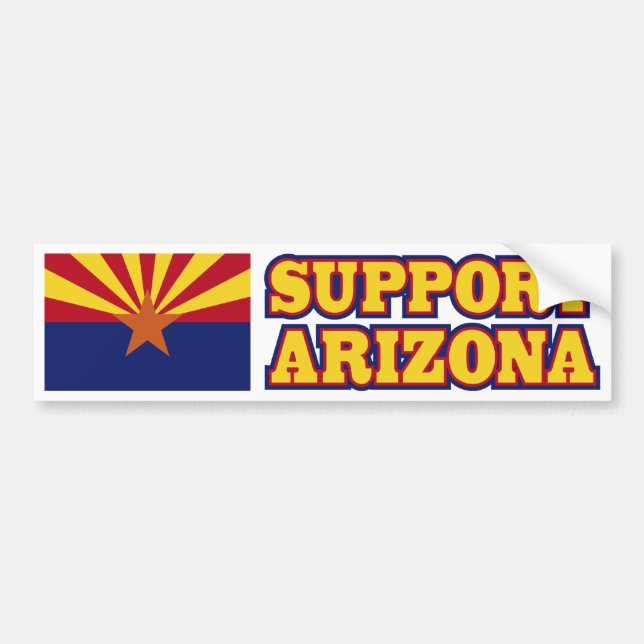 Adesivo Para Carro Arizona do apoio (Frente)