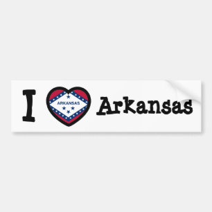 Adesivo Para Carro Arkansas Flag
