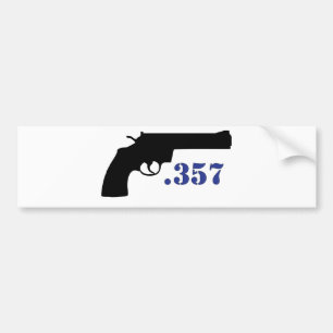 ADESIVO PARA CARRO ** ARMA .357 **