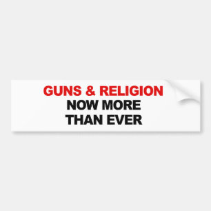 ADESIVO PARA CARRO ARMAS E RELIGIÃO AGORA MAIS DO QUE NUNCA